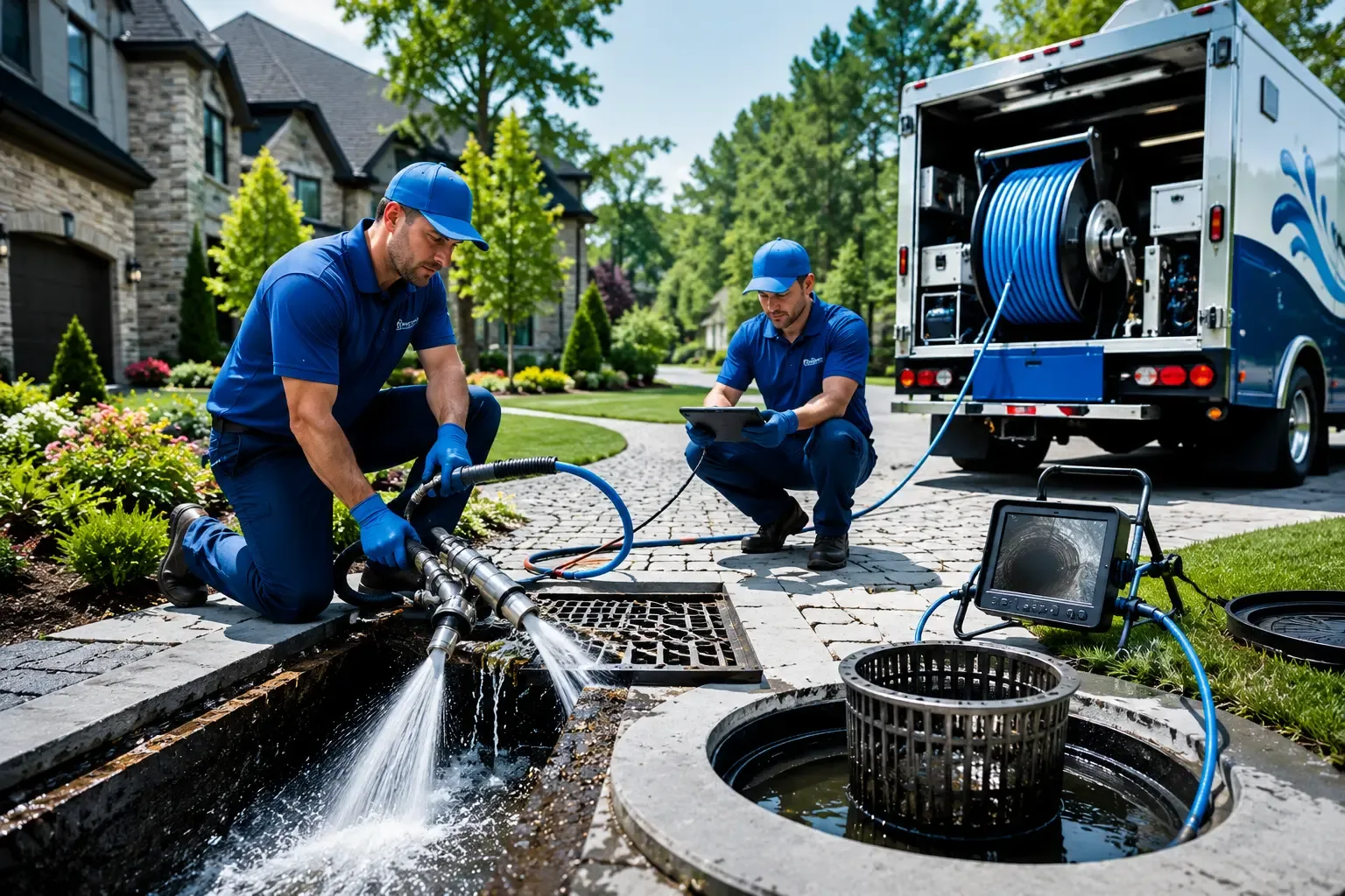 Local outdoor drain cleaning professionals in Markham, VA